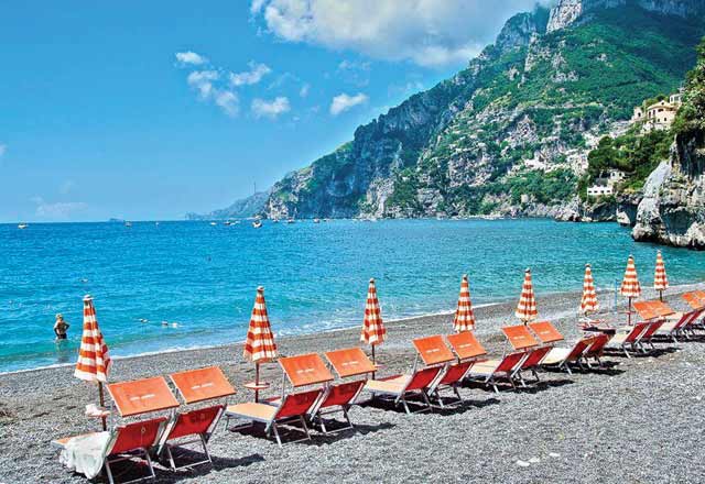 Bagni d'Arienzo Beach Club in Amalfi Coast