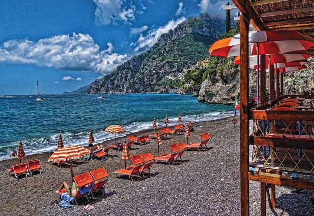 Bagni d'Arienzo Beach Club in Amalfi Coast