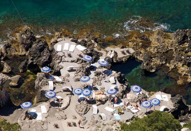 La Fontelina Beach Club in Amalfi Coast