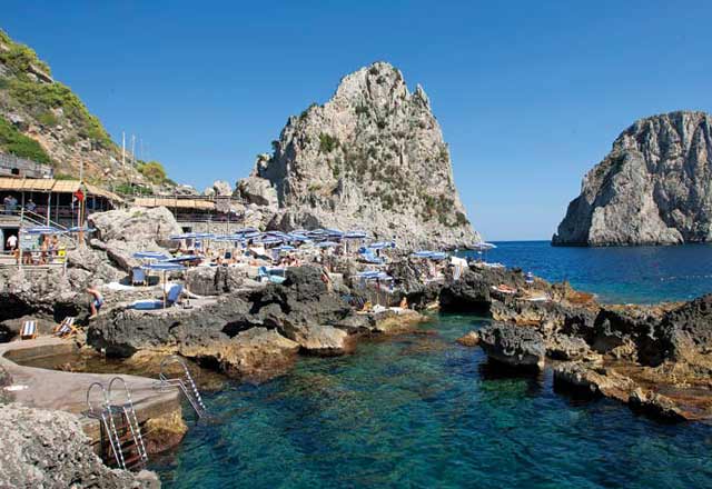 La Fontelina Beach Club in Amalfi Coast