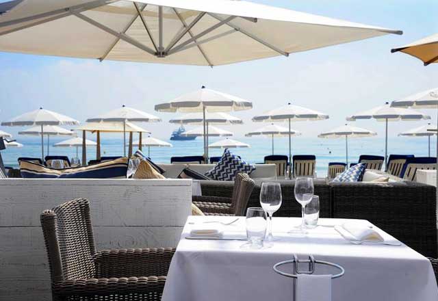 Le Bagatelle Beach Club in Saint-Tropez (French Riviera)