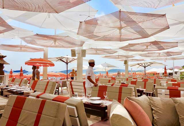 Tahiti Beach Club in Saint-Tropez (French Riviera)