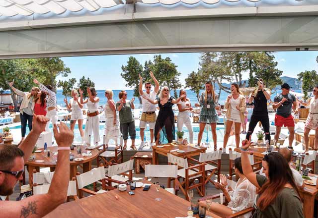 Nikki Beach Club in Ibiza