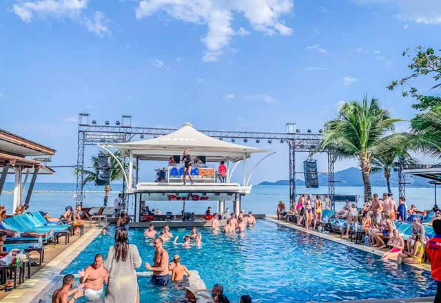 Ark Bar Beach Club in Koh Samui