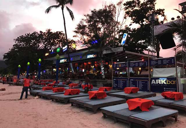 Ark Bar Beach Club in Koh Samui