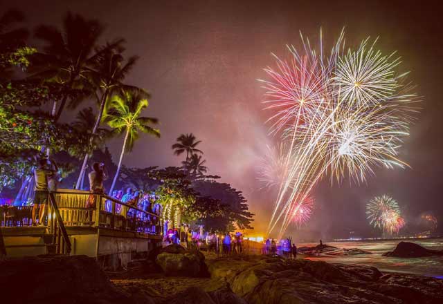 Cha Cha Moon Beach Club in Koh Samui