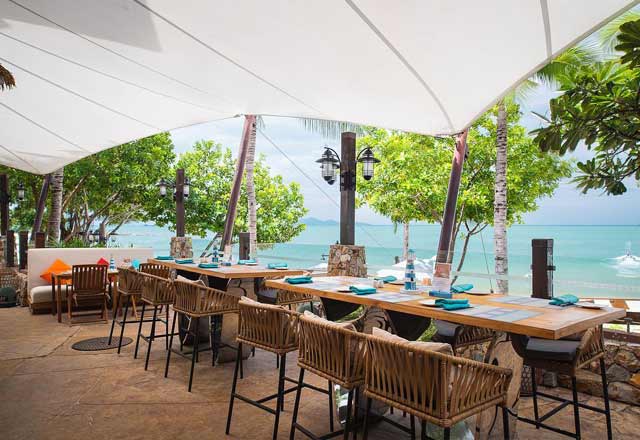 Coast Beach Club & Bistro in Koh Samui