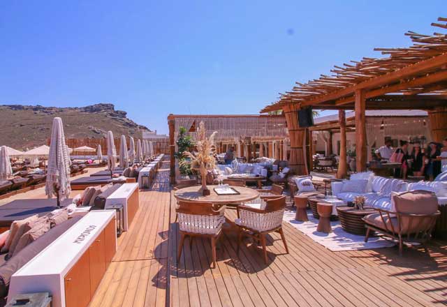 Principote Beach Club in Mykonos